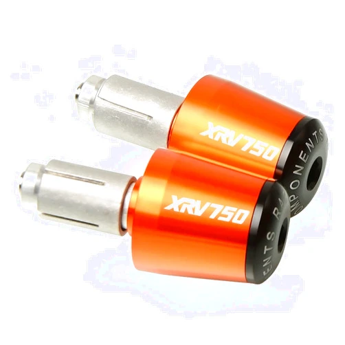 STACUU Handlebar End Eaps Motorcycle Handlebar Handle End Motorcycle Handlebar Handle End Suitable for Hon-da XRV750 XRV 750 XRV750 L-Y Africa Twin 1990-2003 (Color : Orange, Size : 7/8