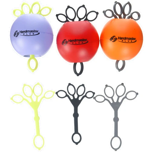 Handmaster Plus Physical Therapy Hand Exerciser (Colours May Vary), 9 Piece Set