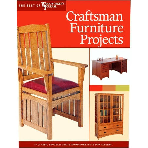 Chris Marshall,Woodworker's Journal,Darrell Peart,John English,Chris Inman,Rick White,Sandra Newman,Joseph Ebler,Brad Becker,Mike McGlynn Craftsman Furniture Projects: Timeless Designs and Trusted Techniques from Woodworking's Top Experts (Fox Chapel Publishing) (Best of Woodworker's Journal)