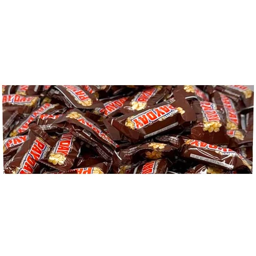 Tundras Pay-Day Peanut Caramel Bars - Snack Size Candy Bar - Approx 15 Peanut Covered Caramel Individually Wrapped Bars