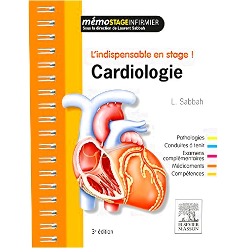 French Edition by Collège National des enseignants de card (Author), Société Française de Cardiologie (Author), Laurent Sabbah (Author), Guillaume SAKI (Editor), Victor Aboyans (Contributor), Emile Ferrari (Contributor), Alain Furber (Contributor), Gérard Helft (Contributor), Bruno Hoen (Contributor), Karl Isaaz (Contributor), Richard Isnard (Contributor), Mathieu Kerneis (Contributor), Dominique Lacroix (Contributor), Nicolas Lamblin (Contributor), Maryline Lévy (Contributor), Frédéric Anselme (Contributor), Jacques Machecourt (Contributor), Emmanuel Messas (Contributor), François Paillard (Contributor), Alban Redheuil (Contributor), Gabrielle Sarlon-Bartoli (Contributor), Audrey Stansal (Contributor), Daniel THOMAS (Contributor), Christophe Tribouilloy (Contributor), Jean-Noël Trochu (Contributor), Patrice Virot (Contributor), Yvette BERNARD (Contributor), Jean-Louis Bonnet (Contributor), Yves Cottin (Contributor), François Delahaye (Contributor), Erwan Donal (Contributor), Meyer Elbaz (Contributor), Laura Ernande (Contributor) & 31 more Format: Kindle Edition Cardiologie: L'indispensable en stage (Memo Stage Infirmier) (French Edition)