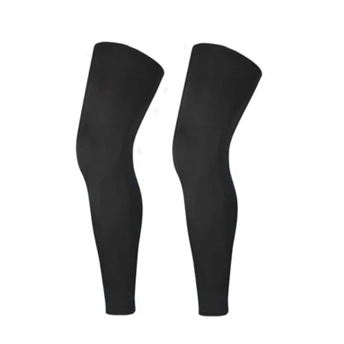 RESVIS Sports Compression Long Leg Sleeve UV Full Length Knee Sleeve for Men Women Youth Running Basketball Football Cycling