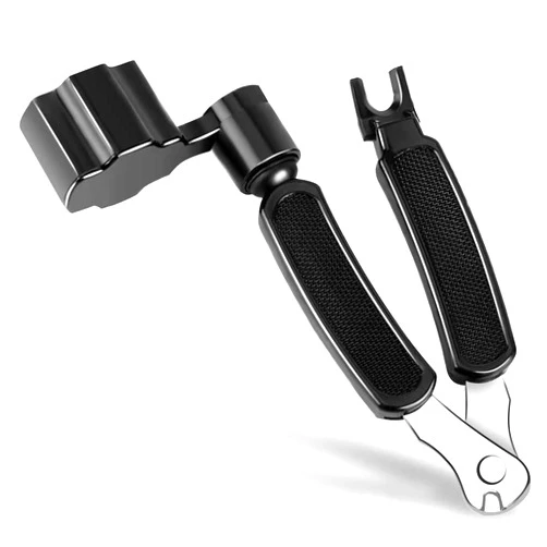 SENLIXIN Guitar String Winder Cutter Pin Puller - 3 In 1 Multifunctional Guitar Maintenance Tool/String Peg Winder + String Cutter + Pin Puller Instrument Accessories (Style-A)