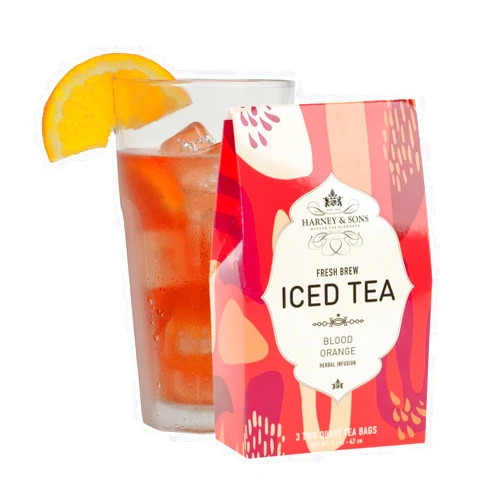 Harney & Sons Harney Fresh Brew Iced Tea BLOOD ORANGE 3 2 qt Tea Bags