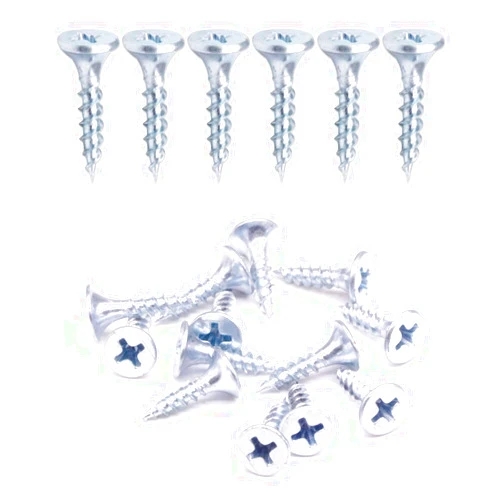 IMSCREWS #6x3/4 Drywall Screws - 200-Pack Zinc-Coated Fine Thread Sharp Point Sheetrock Screws, Flat Head Phillips, Carbon Steel 1022A - Wood Screws by IMScrews