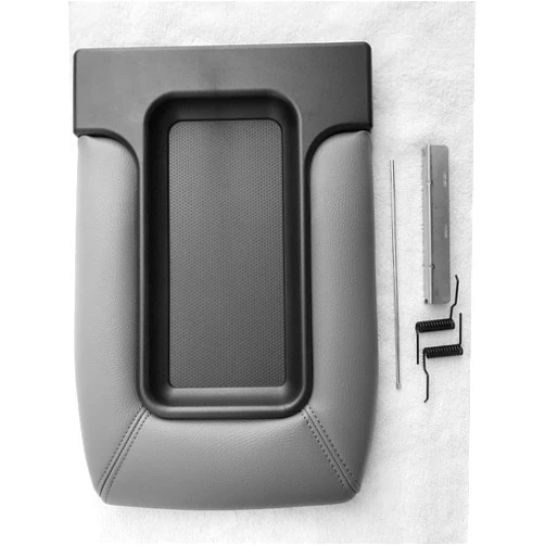 ITEK AUTO 1995-1999 C & K1500 2500 3500 Center Console Storage TOP LID ARMREST Assembly Light Pewter Grey