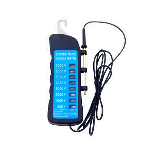 IMHOO Electric Fence Tester 8 Neon Light 7KV Voltage Tester Farm Fence Tester