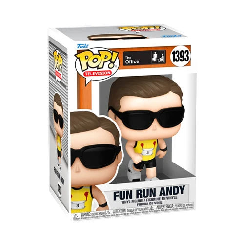 Funko POP! TV: The Office - Fun Run Andy Bernard - Collectable Vinyl Figure - Gift Idea - Official Merchandise - for Kids & Adults - TV Fans - Model Figure for Collectors and Display