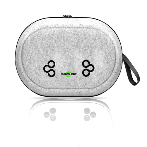 Sarlar JGZ Hard Carrying Case for Meta Quest 3/Quest 3S/Oculus Quest 2, Accessories VR Headset with Original Strap, Controllers, Unique Design, Lens Cover, Portable Protection for Travel and Stroage