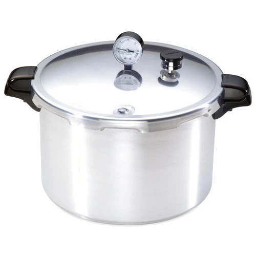 Presto 01755 16-Quart Aluminum canner Pressure Cooker, One Size, Silver