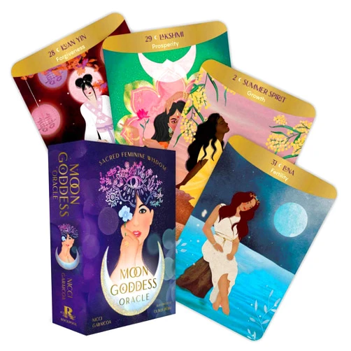 Nicci Garaicoa,Olivia Bürki Moon Goddess Oracle: Sacred feminine wisdom