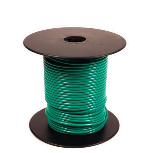 REBUILD SKILLS 18GA Gauge 300V Tinned Copper UL1007 Single Conductor, Multi Stranded Hook Up Wire - (1000' ft, Green)