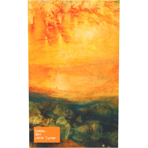 ArtNotebooks&Journals Publishing Goldau 1841 - William Turner Notebook: Artist Gift | Painter Lover Gift | Art Lover | 120 Lined Ruled Pages - 5x8 inches (12.7.24 x 20.32 cm)