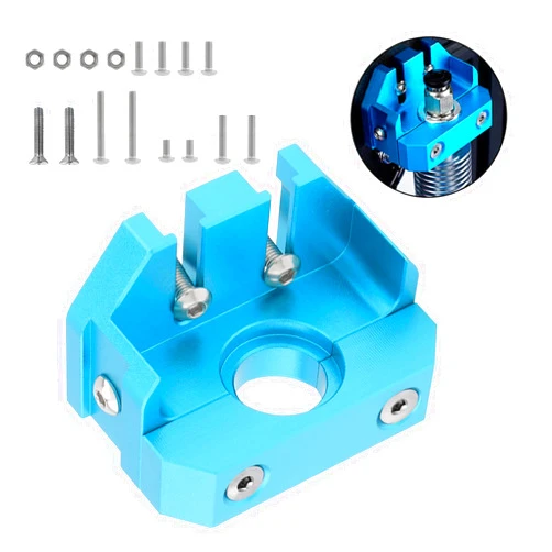 DiGiYes 3D Printer All Metal Mount Fixed Block Compatible with E3D V5 V6 / Volcano/Dragon Mosquito Hotend
