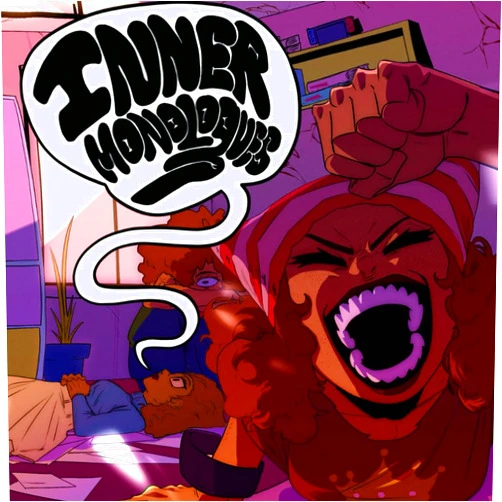 Kiera Please™ Inner Monologues: A Comic Book Graphic Novel Journal by Kiera Please™