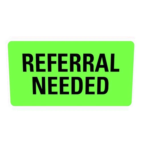 LabelValue.com | REFERRAL NEEDED Medical Records Labels LV-MRL19