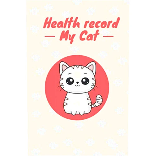 Cat & MED Health Record My CAT: Pet health record | Cat vaccination record book | Cat immunization | Kitten vaccine record | Cat's Health Logbook Vaccination | Cat record keeper | 100 Pages | 6’’x9’’