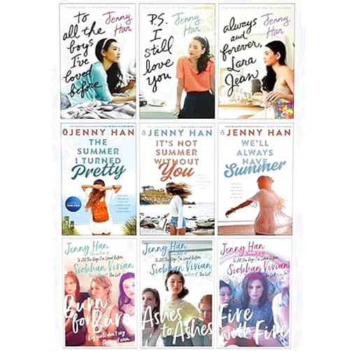 By Jenny Han (Author) Jenny Han 9 Books Collection Set(To All the Boys I've Loved Before, The Summer I Turned Pretty, Burn for Burn Trilogy, Fire with Fire, We'll Always Have Summer & More)