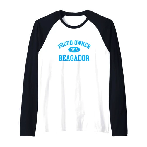 Angry Ant Graphics - Beagador Proud Owner of a Beagador Raglan Baseball Tee