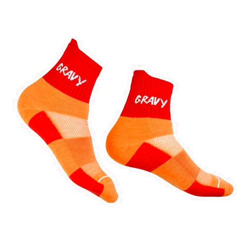 Gravy Style Performance Merino Wool Blend Socks for Hiking, Trail Running, and Backpacking, Made in the USA, All-Season Socks