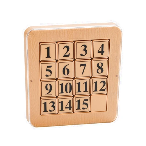 Cuberspeed 15 Slide Number Puzzle magnetized Klotski Puzzle Brain Teasers Toys Jigsaw Intelligence 15 Klotski Blocks