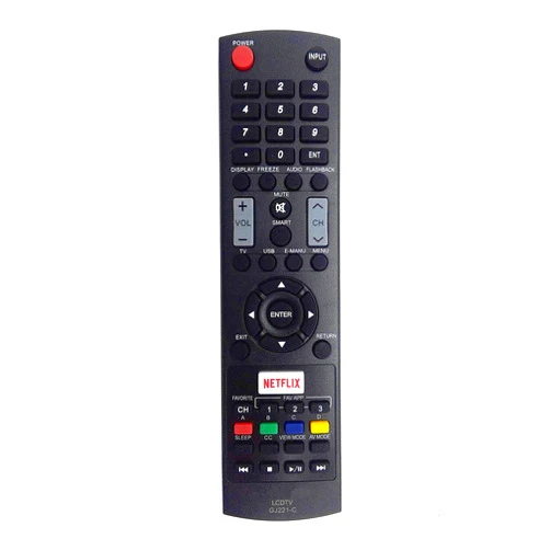 Elekpia New GJ221-C Remote Control Replacement for Sharp AQUOS TV 32LE653U 40LE653U LC-32LE653U LC-40LE653U LC-43LE653U LC-48LE551U LC-48LE653U LC-55LE653U LC-65LE645U LC-65LE653U LC-65LE654U