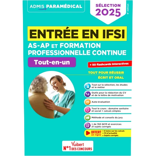 Sébastien Drevet,Isabelle Bisutti,Marion Gauthier Entrée en IFSI pour AS-AP et formation professionnelle continue (FPC): Tout-en-un - Fil d'actualité offert - Sélection 2025