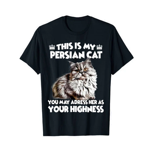 Katzen Sprüche Katzenliebhaber Geschenk Katzen Fan Persian Cat T | Persian Cat Cats Persian Cat T-Shirt