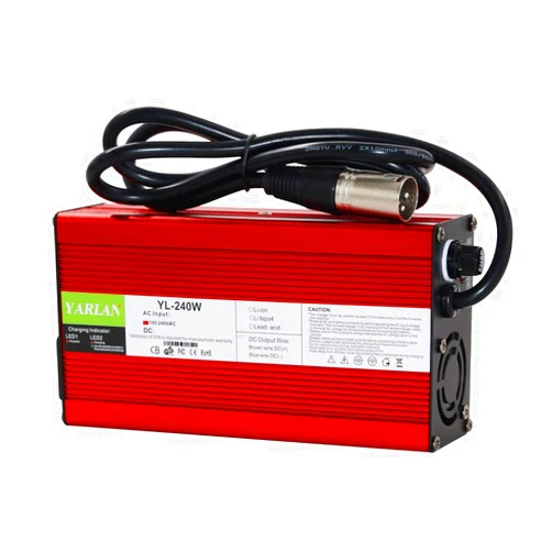 YALANCHA 67.2V 3A Charger 60V Li-ion Battery Smart Charger Used for 16S 60V Li-ion Battery Input 100-240V Global Certification (67.2V3A XLR)