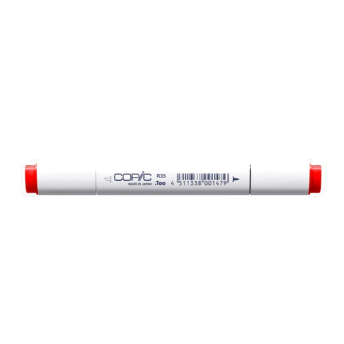 Copic Marker with Replaceable Nib, R35-Copic, Coral