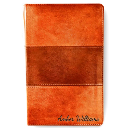 STARKENBURG COMPANY Personalized KJV Bible with Name Engraved, Large Print Reference Indexed Bible, Custom Bible Engraved Name, King James Version Baptism Gifts