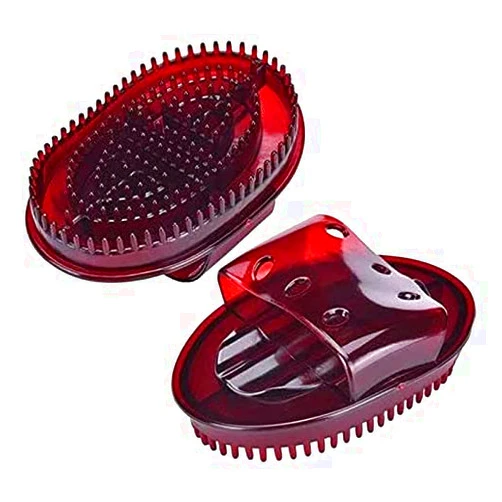 CZP 2PCS Soft Cellulite Body Massager Brush Glove Anti Cellulite Slimming Relaxing Scrub Massager Bath Spa