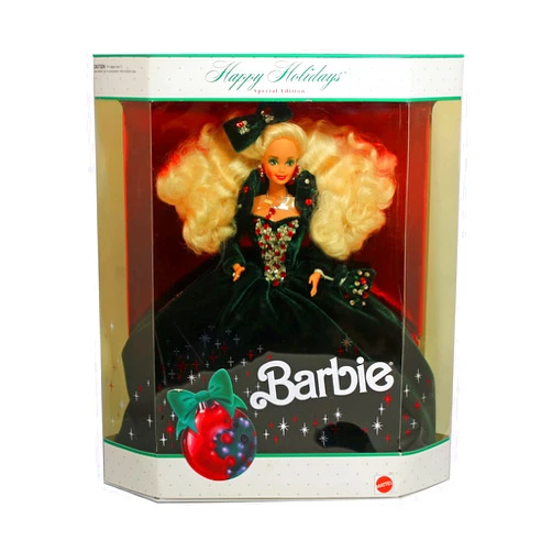 Barbie Happy Holidays Barbie Doll Special Edition (1991)