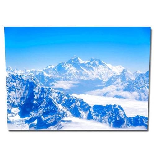 REFRIGERATOR MAGNET Mount Everest, Nepal Travel Refrigerator Magnet Size 2.5