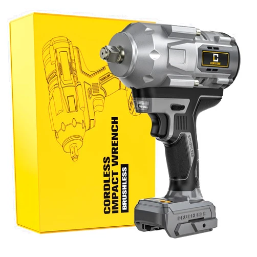 Cerycose Cordless Impact Wrench 1/2 inch for Dewalt Battery, 900FT-LBS (1200N.m) Brushless Electric Impact Gun Includes LED Work Light, 2100RPM High Torque Impact Driver, Bare Tool Only