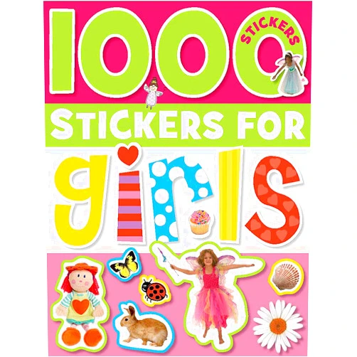 By Make Believe Ideas (Author, Illustrator) 1000 Stickers for Girls