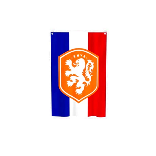 AiZicheng Soccer Team Flag, Hanging Flag Poster, Bar, School, Party, Sports Club, Bedroom, Living Room Decoration. Gifts for soccer fans (Dutch team flag)