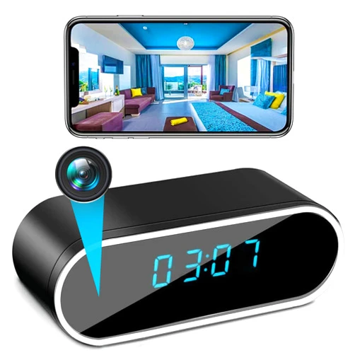 Gellisleft WiFi Hidden Camera HD 1080P Spy Camera with Night Vision Motion Detection Small Surveillance Security Cams with Video Indoor/Home/Office