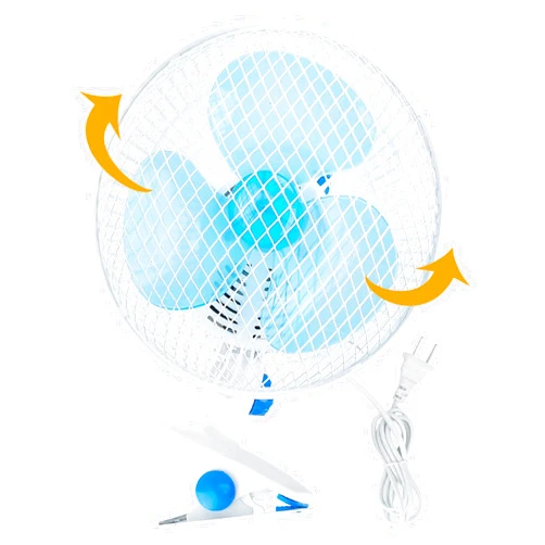 KOCASO Oscillating Clip on Fan,8.6