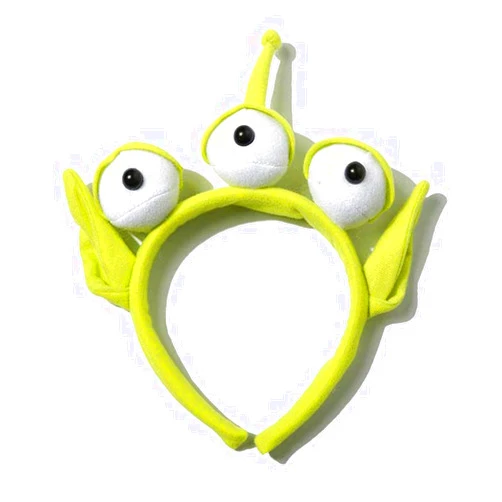 Sheicon Alien Monster Headband - Three Eyed Alien Plush Headband for Kids & Adults - Halloween Costume Hair Accessory