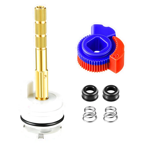 Dreyoo Round Stem Washerless Cartridge Compatible with Danze DA603567, Shower Cartridge Compatible with Glacier Bay and Pegasus Single Handle Tub/Shower Faucets with Temperature Limit Stops