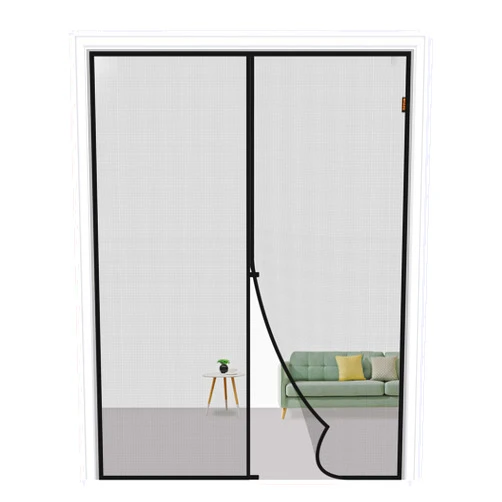 MAGZO Magnetic Screen Door Fit Door Size 72 x 80 Inch, Screen Size 74
