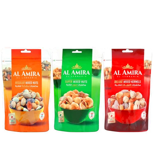 Al Amira El Lebnania Al Amira Nuts - Mixed Nuts Combo (Regular, Super, Deluxe), 300g x 3