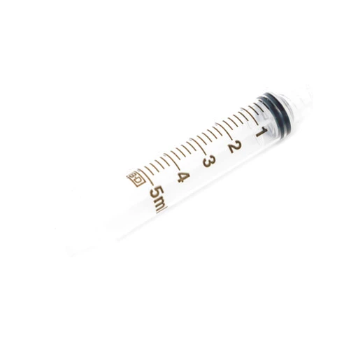 BD 5 mL Syringe with Luer-Lok Tip, Sterile, Single Use, 309646 (125 Count)