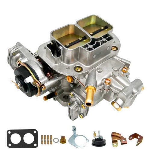 NENKUTEN New Carburetor 2 Barrel for Weber 38/38, Carb 38x38 Fits for Fiat Renault Ford VW Jeep Dodge Toyota Pickup for BMW Daewoo Mitsubishi 4 Cylinder Electric Choke, Replace 19830.202 DGES 390CFM