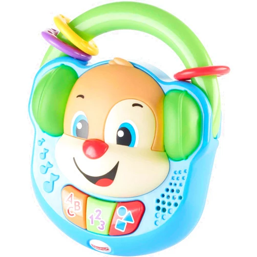 Fisher-Price Baby & Toddler Toy Laugh & Learn Sing & Learn Music Player Pretend Radio with Lights & Songs for Infants Ages 6+ Months