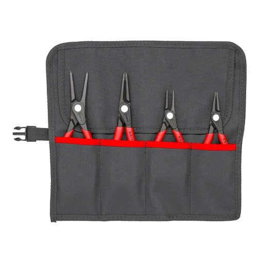KNIPEX - 00 19 57 Tools - 4 Piece Precision Circlip Pliers Set In Tool Roll (1957)
