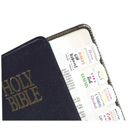 Tabbies U-Create Bible Tabs, Personalize 80 Writable & Inkjet-Friendly Tabs, Great for Journaling, 2-Sided, Be Creative, Positioning Guide (58370)