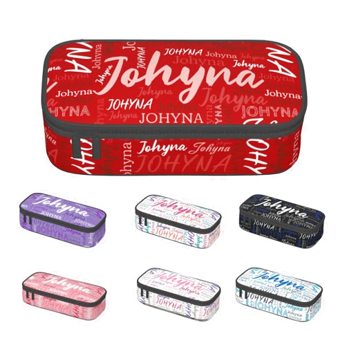 Viezrrle Custom Pencil Case with Name Personalized Name Pencil Box, Customized Pen Case for Boys Girls School Office (Color9)