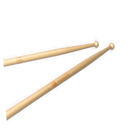 ProMark Marching Drum Sticks - Tim Jackson Signature Tenor Sticks - Drum Sticks Set - Wood Tip, Lacquer Finish - Hickory Drumsticks - Consistent Weight and Pitch - 1 Pair